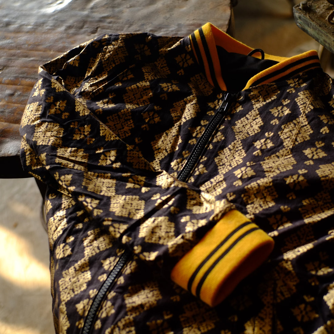 veste WAJICK en batik indonésien
