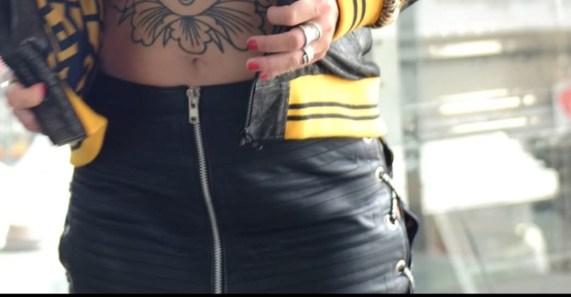 Mini en Cuir