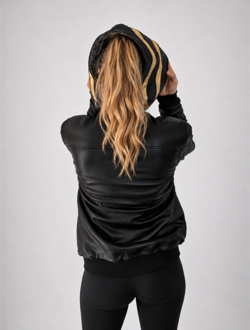 Veste Black & Gold — Pièce unique