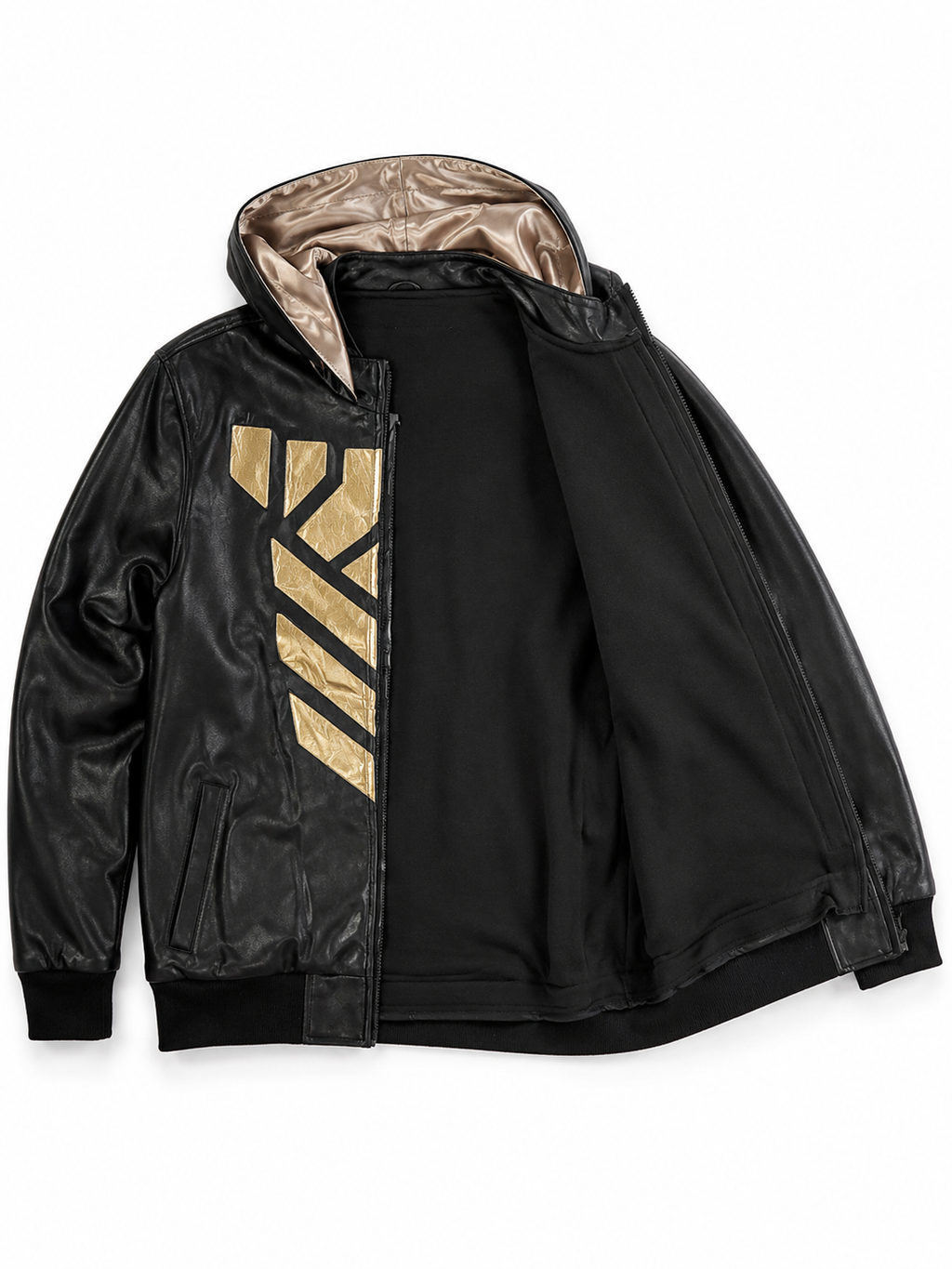 Veste Black & Gold — Pièce unique
