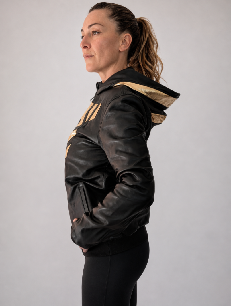 Veste Black & Gold — Pièce unique