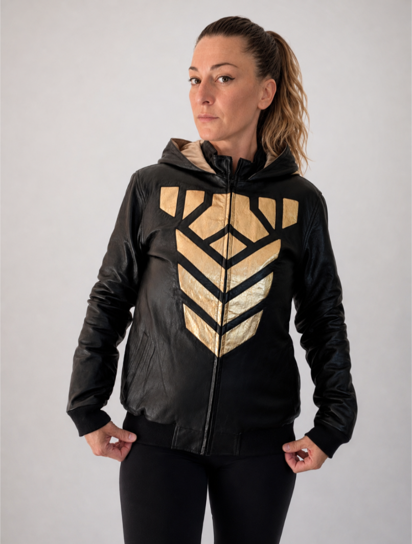 Veste Black & Gold — Pièce unique