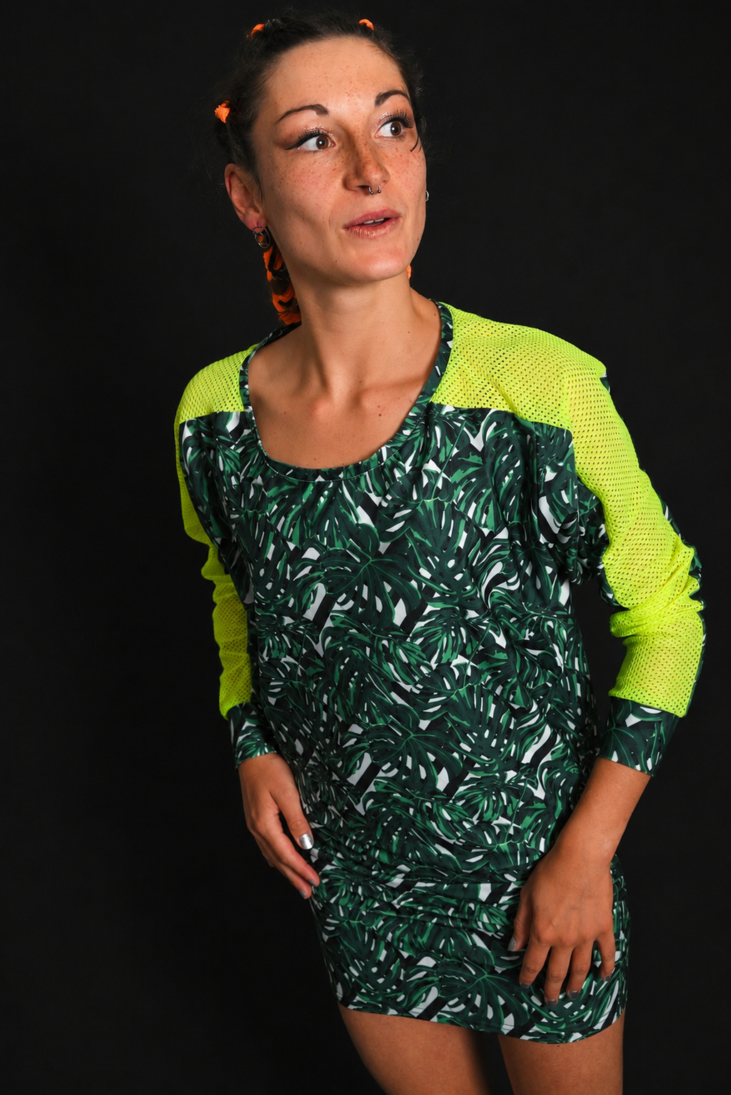 ROBE D’ÉTÉ WAJICK — JUNGLE GREEN