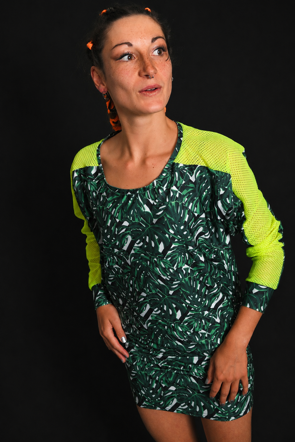 ROBE D’ÉTÉ WAJICK — JUNGLE GREEN