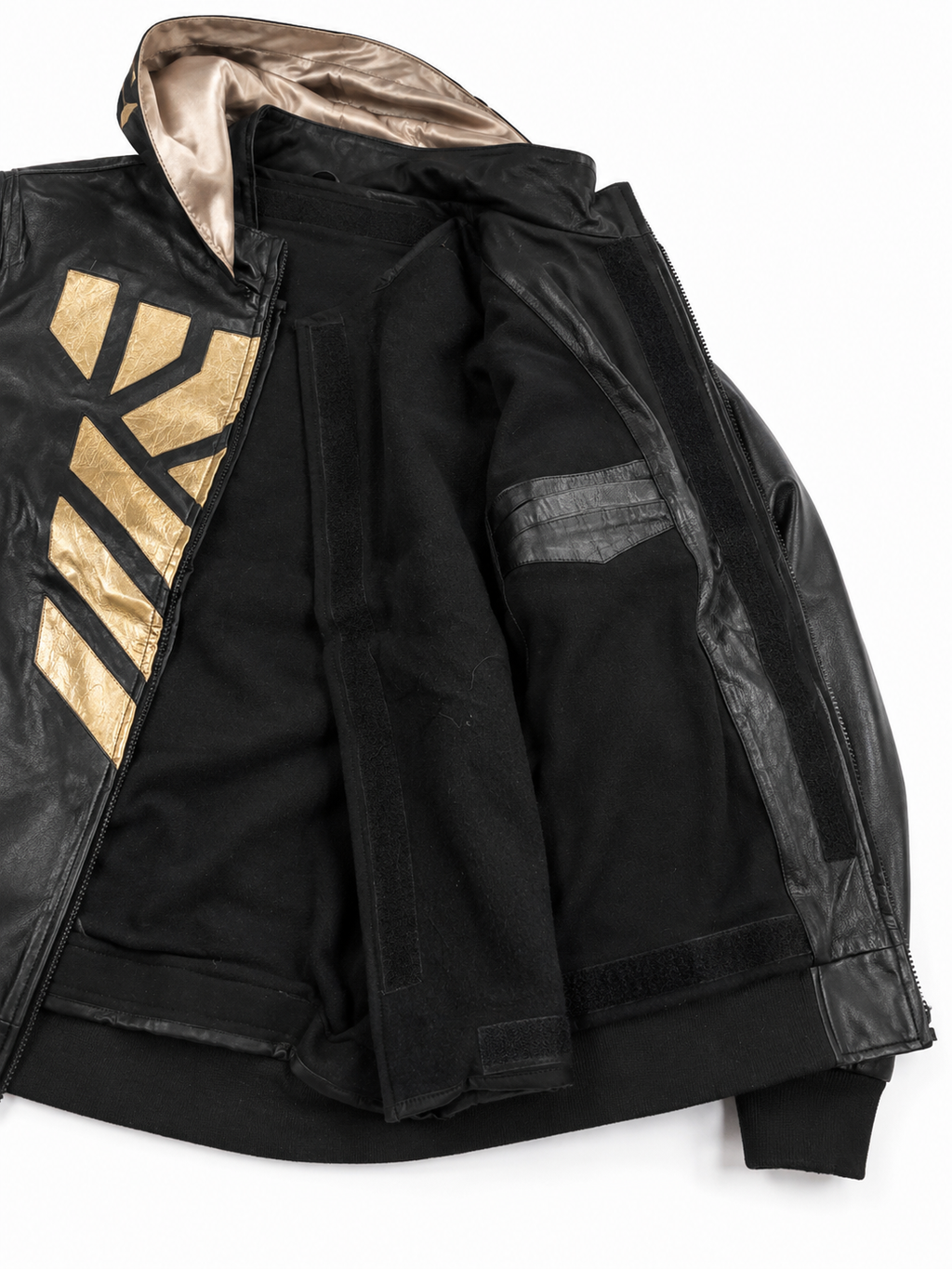 Veste Black & Gold — Pièce unique