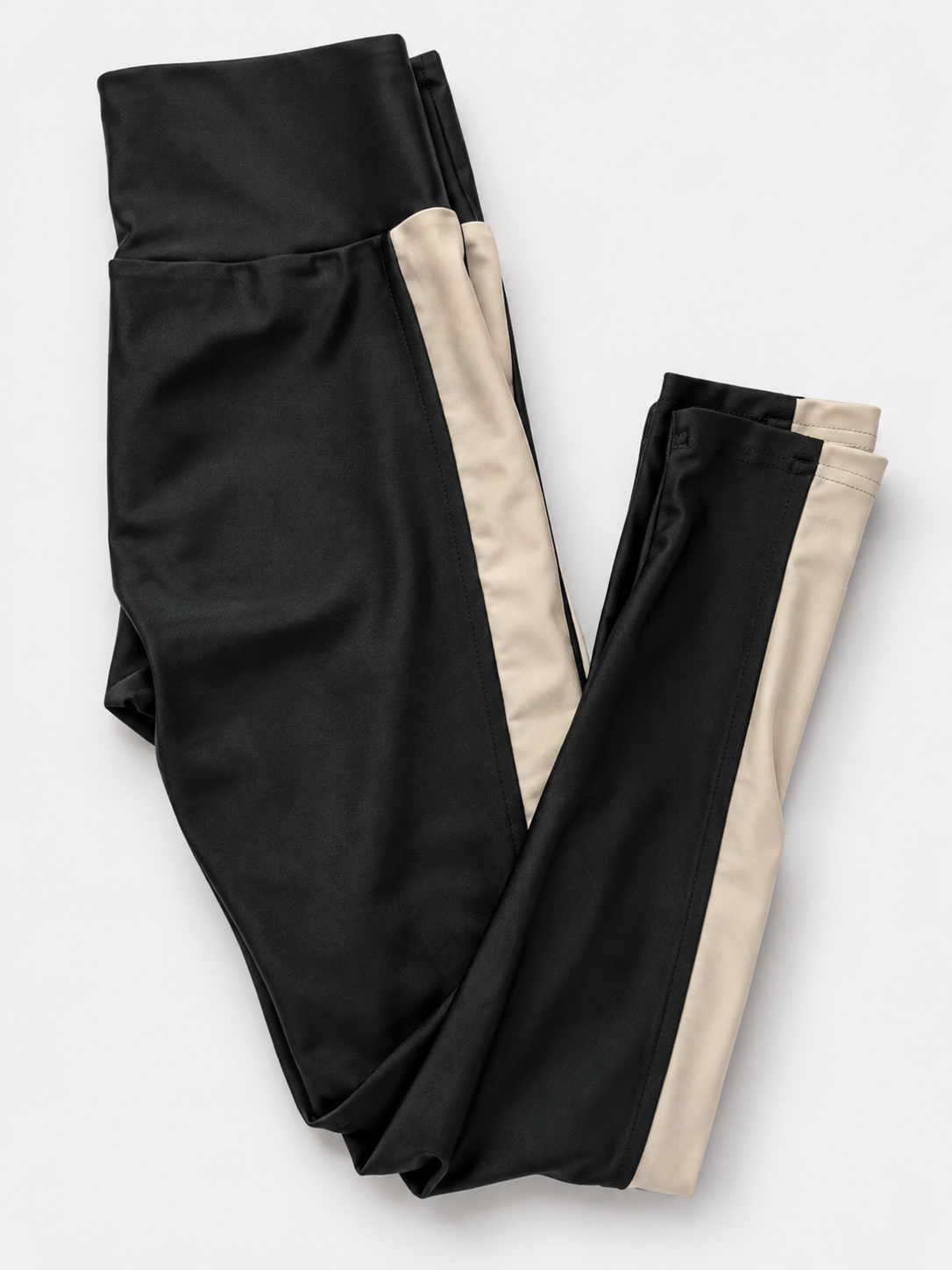 Black and gold leggings