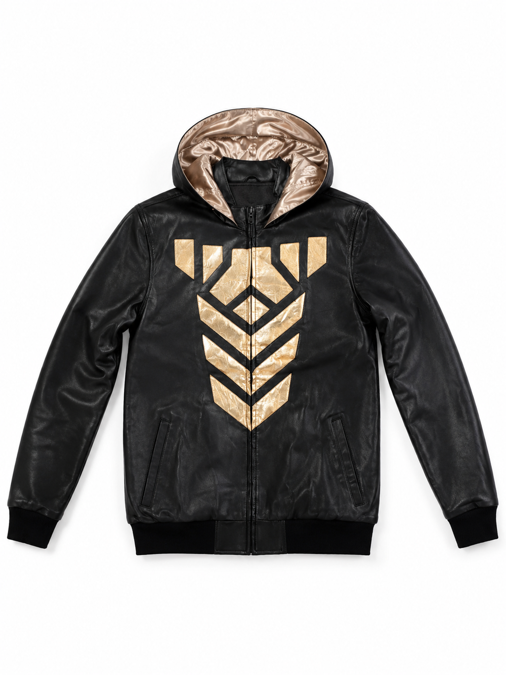 Veste Black & Gold — Pièce unique