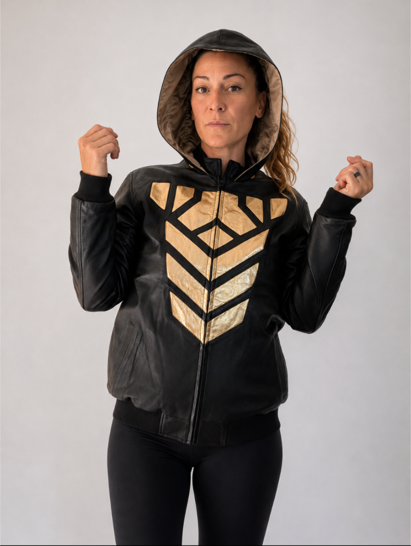 Veste Black & Gold — Pièce unique