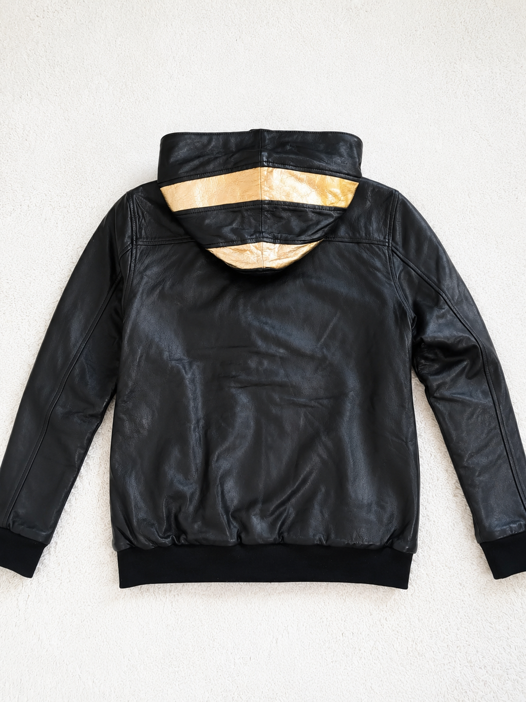 Veste Black & Gold — Pièce unique