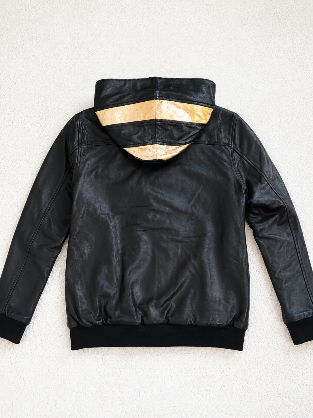 Veste Black & Gold — Pièce unique